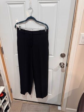 Wilfred Black Wide-Leg Trousers size 8